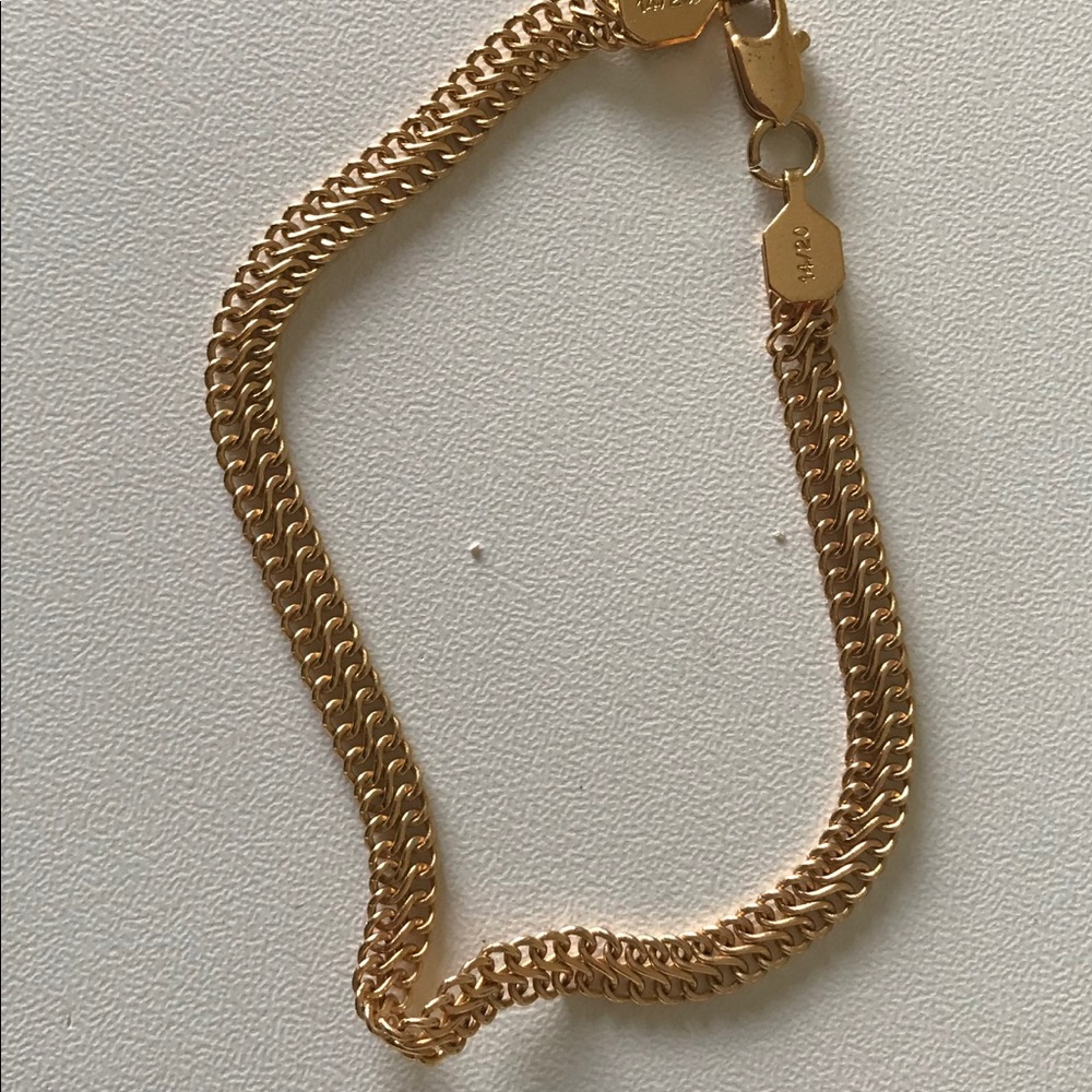 Gold filled womens bracelet nwot - Picture 4 of 6